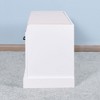 NicBex 38.98" Storage Bench Modern Wooden Entryway Shoe Cabinet for Bedroom, Entryway - 2 of 4