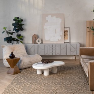 Rug Branch Hogar Abstract Boho Indoor Outdoor Area Rug - 1 of 4