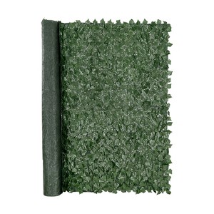 VEVOR Ivy Privacy Fence, 96 x 72 in Artificial Green Wall Screen, Greenery Ivy Fence with Mesh Cloth Backing and Strengthened Joint, Faux Hedges Vine - 1 of 4