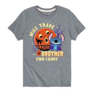 Boys' - Disney - Will Trade Brother For Candy Short Sleeve Graphic T-Shirt - 1 of 4