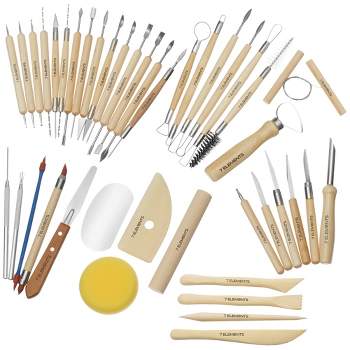 Wooden Paint Brush Holder for 44 Brushes - Desk Stand Paintbrush Organ –  WoodArtSupply
