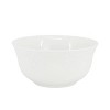 Elama Henryi 16 Piece Porcelain Dinnerware Set in White - 2 of 4