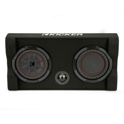 Kicker 48TRTP82 Down-Firing 8" CompRT 2-Ohm Subwoofer Enclosure