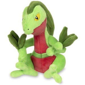 Pokemon Center: Sitting Cuties: Grovyle Plush # 253 -  Generation 3 - 6 In - 1 of 3