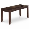 HomeStock Dining Bench with Wood Seat - 4 of 4