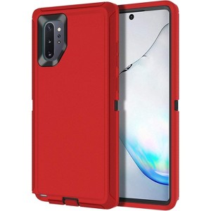 Entronix Case Compatible with Galaxy Note 10 Plus- Triple-Layer Heavy Duty Protection - 1 of 4