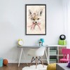 Stupell Industries Sweet Baby Fox with Bow Floating Frame Canvas Art - 3 of 4