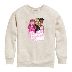 Boys' - Barbie - Barbie Squad Graphic Long Sleeve Fleece Sweatshirt - 1 of 4