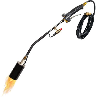 Ivation Propane Torch Weed Burner, Flame Thrower Blow Torch w/12' Hose