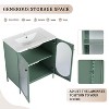 Versatile Bathroom Vanity with Sink: Elevate Your Space with Clean Lines and Contemporary Style in Any Finish - 4 of 4