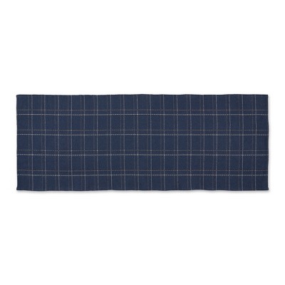 Design Imports Rustic Plaid - French Blue - 2 Ft 3 In X 6 Ft