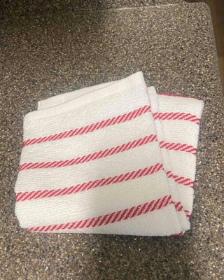 Christmas Striped Kitchen Towel Red - Wondershop™ : Target