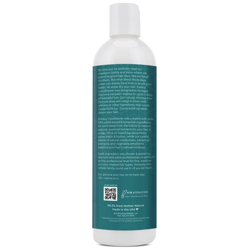 Puracy Conditioner for Fine, Medium, and Color Treated Hair with Citrus & Mint, 2 of 5