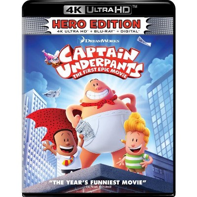 Captain Underpants (4k/uhd + Dvd + Digital) : Target