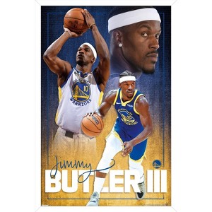Trends International NBA Golden State Warriors - Jimmy Butler 25 Framed Wall Poster Prints - 1 of 4