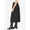 Woman Within Women's Plus Size Ponte Knit A-Line Skirt - 4 of 4