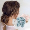 Unique Bargains Women's Fashion Elegant Flowers Hair Scrunchies 1 Pc - 2 of 3