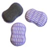 Once Again Home Co. RE:Usable Sponges, Beans Pattern, Set of 3 - 2 of 3