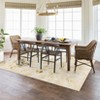 Machine Washable Non-Slip Rubberback Runner Modern Abstract Geometric Print Carpet Traditional Area Rug for Hallway,Bedroom,Living Room - 3 of 4