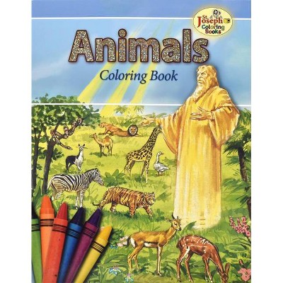 Animals of the Bible Coloring Book - by  Catholic Book Publishing Corp (Paperback)