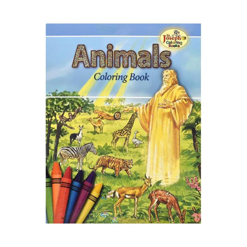 Animals of the Bible Coloring Book - by  Catholic Book Publishing Corp (Paperback), 1 of 2
