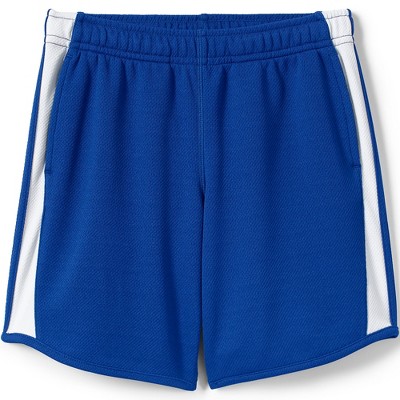 Lands' End School Uniform Kids Mesh Athletic Gym Shorts