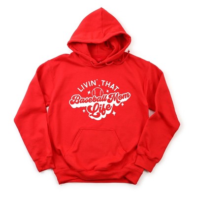 Baseball Mom Life - Women's Graphic Hoodie