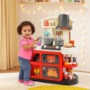 Topteng 52Pcs Plastic Tableware Kitchen Set With Faucet Water Spray Function Kid Toy - 2 of 4