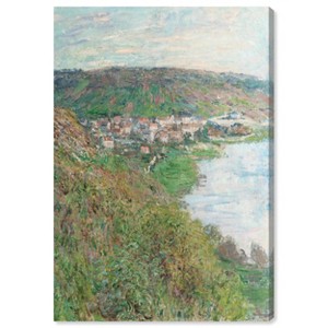 Art Remedy Monet - View of Vetheuil Classic Monet Art Prints Unframed - 1 of 4