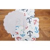C&F Home Anchors Away Cotton Reversible Napkin Set of 6 - 4 of 4