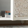 Raelie 2 Shelf 2 Door Media Stand - MED5301 - White Washed - Safavieh - 2 of 4