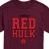 Men's - Marvel - Captain America Red Hulk Collegiate Short Sleeve Graphic T-Shirt - 2 of 4