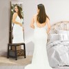 360° Swivel Jewelry Cabinet, 66'' Freestanding Jewelry Armoire With Bottom Drawer - 3 of 4