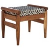 Elmar Ottoman - OTT3702 - Navy White/Natural - Safavieh - 4 of 4