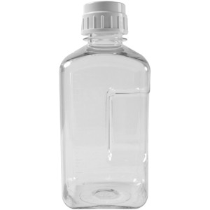 Nalgene Transparent Lexan Polycarbonate Square Storage Bottle - 1 of 1