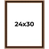 PosterPalooza | Weathered Gold Picture Frame - UV Acrylic, Foam Board Backing, Hanging Hardware - 2 of 4