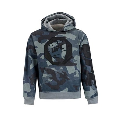 UFC Boys Pullover Camo Fleece Hoodie Sweatshirt