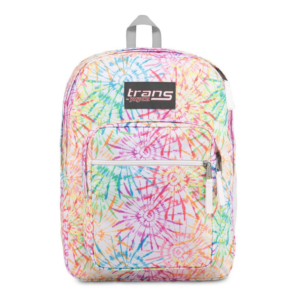 Trans by JanSport 17 Supermax Backpack - Tie Dizzle White was $35.99 now $10.79 (70.0% off)