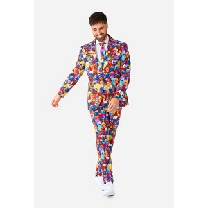 OppoSuits Licensed Men's Suits - Official All Over Printed Suits - 1 of 4