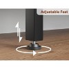 5 Tier Arched Corner Bookshelf, 68.5" Tall L Shaped Multi-Layer Large Bookcase,  Ideal for Living Room, Bedroom, Studyroom, Office - 4 of 4