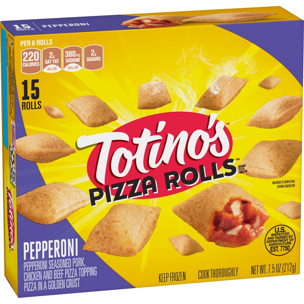 UPC 042800005830 product image for Totino's Pepperoni Frozen Pizza Rolls - 15ct/7.5oz | upcitemdb.com