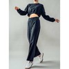 Women's Wide Leg Sweatpants - Urban Daizy - 2 of 4