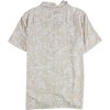 I.N.C International Concepts Mens Botanical Print Button Up Shirt, Beige, Large - 2 of 2