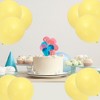 Unique Bargains  Latex 10-inch Round Helium Balloons for Party Wedding Anniversary Birthday Party Backdrop Decorations 20 Pcs - 4 of 4