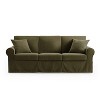 MINIMORE Modern Style 87.4"W Fiona 3Seater Sliper Cover Classic Sofa - 4 of 4