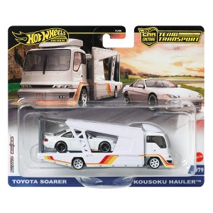 Hot Wheels Toyota Soarer & Kousoku Hauler Team Transport Premium - 1 of 3