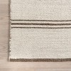 Nuloom Birchwood Reversible Striped Wool Area Rug - 4 of 4