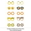 Big Dot of Happiness Sukkot Glasses - Paper Card Stock Sukkah Holiday Photo Booth Props Kit - 10 Count - 3 of 4