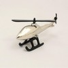 Aluminum Airplane Decorative Sculpture-Home Decor Statue-Accent Figurine Helicopter-10X3.25X5" - 2 of 4