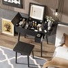 CAVINAS Large Vanity Desk with Mirror and Lights Stylish Adjustable Brightness Vanity Lights Modern Bedroom Furniture for Bedroom - 3 of 4